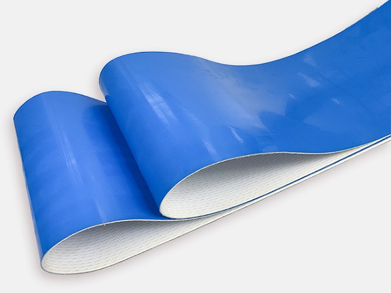 Blue-PVC-Conveyor belt